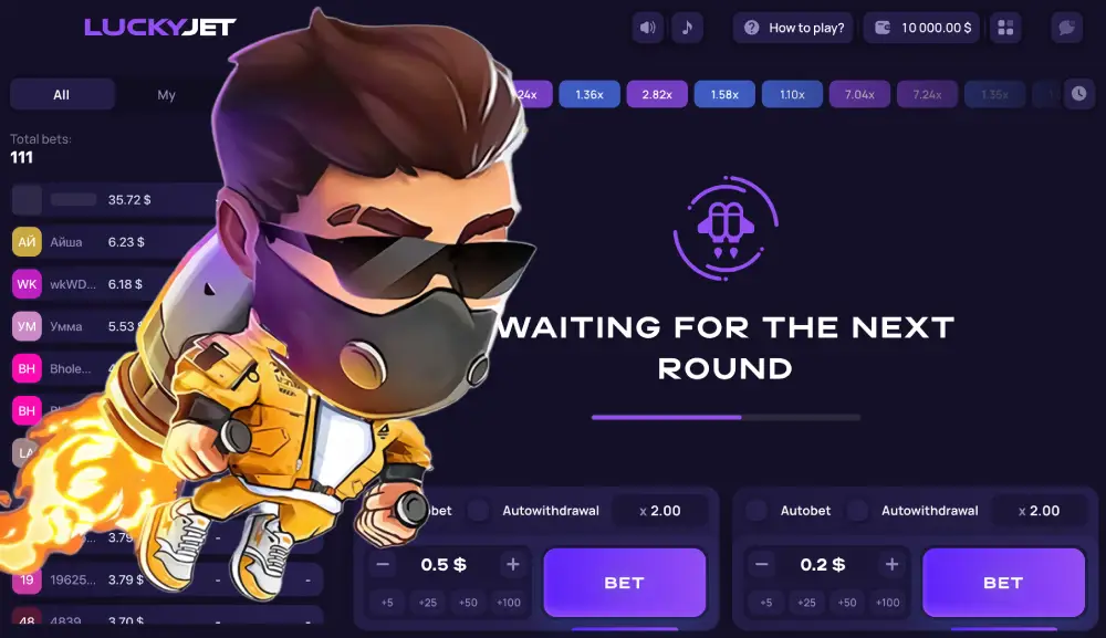 Bonus Offers for Lucky Jet Players at 1Win